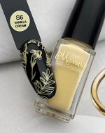 Лак-краска для стемпинга МАЛИНА №S6 Vanilla Cream 6мл