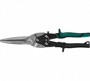 KRAFTOOL Alligator 290 мм, Прямые удлинённые ножницы по металлу (2328-SL)