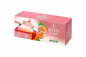 «Bontime», чай черный «Маракуйя», 25 пакетиков, 37,5 г