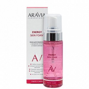 ARAVIA Laboratories Пенка для умывания с муцином улитки и гинкго билоба 150 мл
