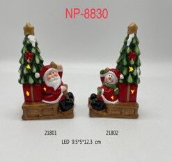NP-8830 9.5X5X12.3CM   сувенир  новогодний