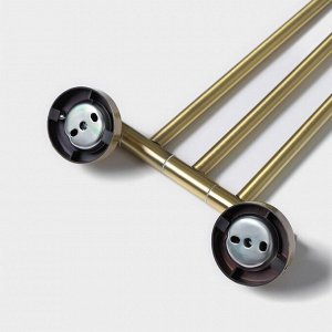 Держатель для полотенец Stölz basic Bronze, 3 спицы, бронзовый