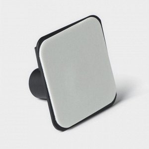 Крючки самоклеящиеся Stölz, 4 шт., для ванной комнаты, 4.5x4.5x3 см, чёрные