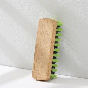 Щётка для одежды, 12,5x4 см, 80 пучков, искусственная щетина
