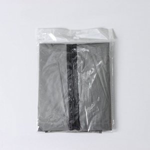 Чехол для одежды LaDо́m, 60x137 см, плотный, PEVA, цвет серый