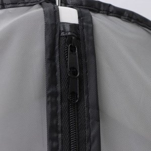 Чехол для одежды LaDо*m, 60*160 см, плотный, PEVA, цвет серый
