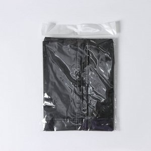 Чехол для одежды LaDо́m, 60x90 см, плотный, PEVA, цвет чёрный