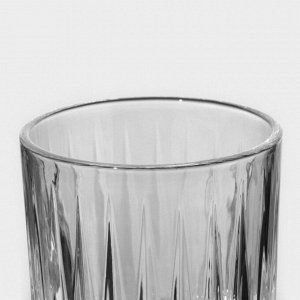 Набор низких стаканов, стеклянный, d=8 см, h=9 см, 270 мл, 6 шт