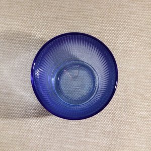 Стакан низкий стеклянный «Концепто Страйпи», 250 мл, цвет синий