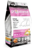 ProBalance 1&#039;st Diet  Корм сухой д/котят с цыпленком, 10 кг