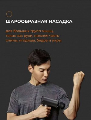 Перкуссионный массажный пистолет Xiaomi Mijia Massage Gun MJJMQ01-ZJ
