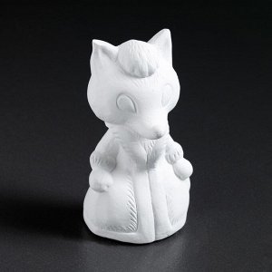 Фигура для раскраски ""Лиса"" 11х6х4,5см