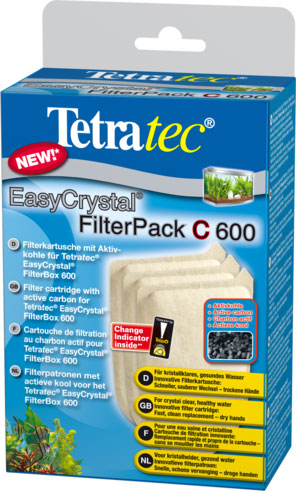 Фильтрующие губки EasyCrystal Filter Pack С 600 с углем