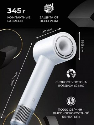 Фен для волос с ионизацией Xiaomi Mijia Hair Dryer Dyson H501