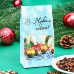 Чай чёрный &quot;Праздничного настроения!&quot; со вкусом глинтвейна, 50 г
