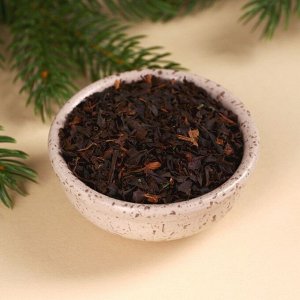 Чай чёрный «Тёплых объятий», вкус: зимняя вишня, 50.