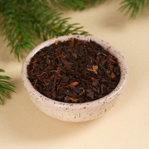 Чай чёрный «Счастливого Новогоода» с европодвесом, вкус: ваниль и карамель, 50.