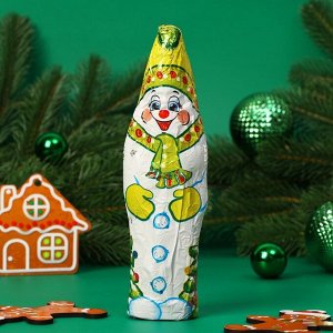 Шоколадная фигурка новогодняя «Снеговик», МИКС, 60 г