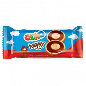 Печенье с молочной начинкой "OZMO Happy" для детей 44 гр