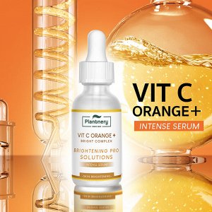 Тайский органический серум для лица с витамином С Плэнтнери  Plantnery VIT C ORANGE+bright complex 30 мл