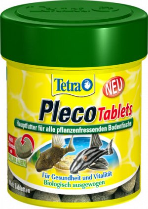 Tetra Plecco Tablets 58 табл. (Корм для сомиков со спирулиной)