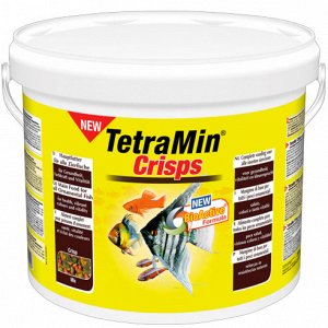 TetraMin Crisps 10 л.(ведро) чипсы для всех рыб