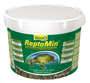 Tetra ReptoMin (ведро) 10литров, палочки, основной корм для водных черепах