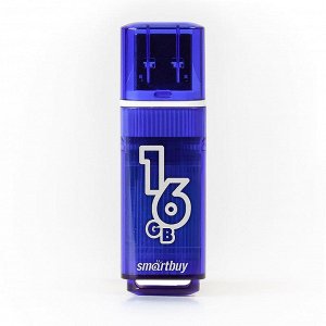 ФЛЭШ USB 3.0 накопитель Smartbuy 16GB Glossy series Dark Blue (SB16GBGS-DB)