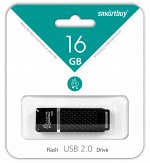 UFD Smartbuy 16GB Quartz series Black (SB16GBQZ-K)