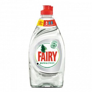 FAIRY Средство для мытья посуды Pure & Clean 450мл