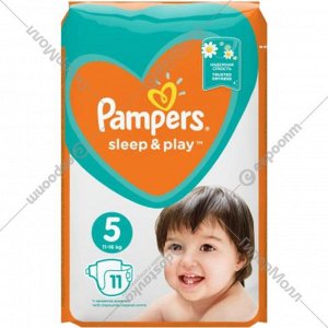 PAMPERS Подгузники Sleep & Play Junior Стандартная Упаковка 11