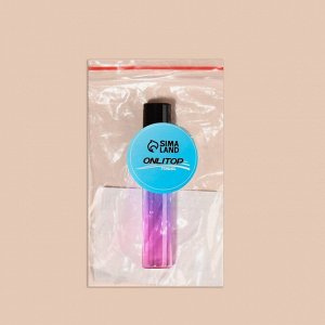 Флакон стеклянный для парфюма «Градиент», с металлическим роликом, 10 мл, цвет МИКС