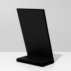 Подставка под кулоны QF, цепи, 6 крючков, 19.5x11.5x7 см, чёрная