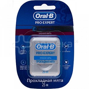 ORAL_B Зубная нить Pro-Expert Clinic Line Прохладная мята 25м