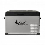 Автохолодильник компрессорный Alpicool С30 [2 положения открывания крышки, ручка магнит, 30л, 12V/24V/220V]