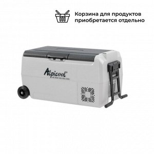 Автохолодильник компрессорный Alpicool ET36 [двухкамерный, складная ручка и колеса, 36л, 12V/24V/220V]