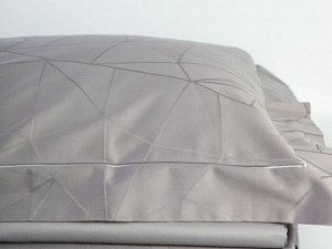 Комплект постельного белья 1,5-спальный, хлопковый жаккард 1385-4S