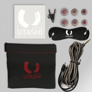 Универсальная мобильная гарнитура Smartbuy UTASHI DUO 3, графит (SBHX-530)