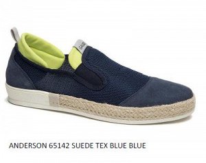 ANDERSON 65142 SUEDE TEX BLUE BLUE V3737