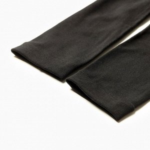 Леггинсы женские утепленные (с термоэффектом), цвет черный