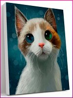 Картины по номерам Кот 3