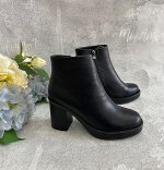 Полусапожки женские демисезонные осенние на каблуке