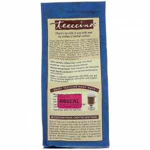 Teeccino, Органический травяной кофе&amp - quot -  из цикория, одуванчик темной обжарки, без кофеина, 10 унц. (284 г)&amp - quot