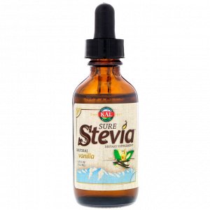 KAL, Sure Stevia, Natural Vanilla, 1.8 fl oz (53.2 ml)