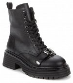 838219/05-01 черный иск.кожа женские ботинки (О-З 2023)