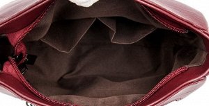 Женская сумка почтальонка из эко кожи с регулируемым ремешком и большим отделением, цвет темно-синий