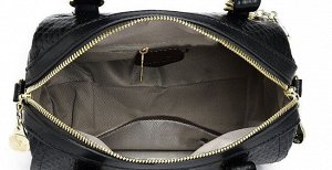 Женская повседневная сумка из эко кожи со скрытым карманом, цвет зеленый
