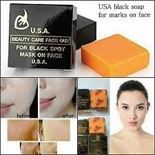 Мыло для лица с экстрактами трав K.BROTHERS Black Soap Original 50 гр