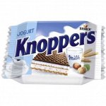 Вафельное печенье с йогуртом Knoppers Шторк Кноперс 25 гр
