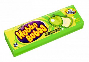 Wrigley Жевательная резинка со вкусом яблока Hubba Bubba Вриглейс Хубба-Бубба 35 гр